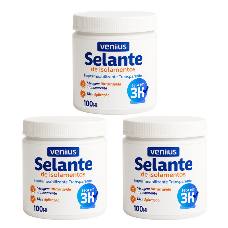 Kits de Selantes Impermeabilizantes Veniius | Mais Volume, Mais Economia