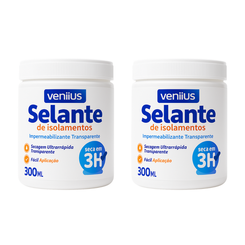 Kits de Selantes Impermeabilizantes Veniius | Mais Volume, Mais Economia